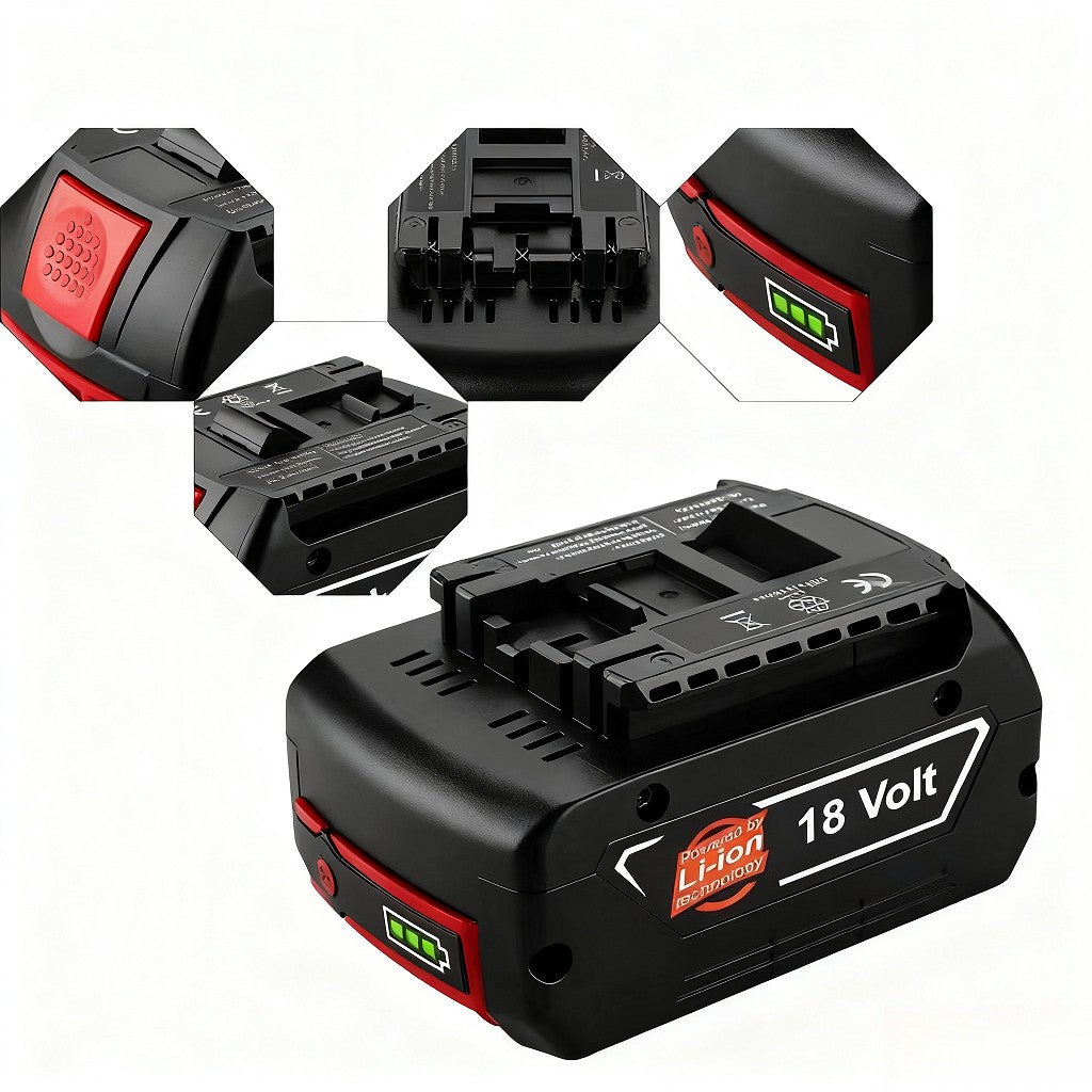 Bosch BAT609 18V High-Power Li-ion Battery for Power Drill Tools Equipment
