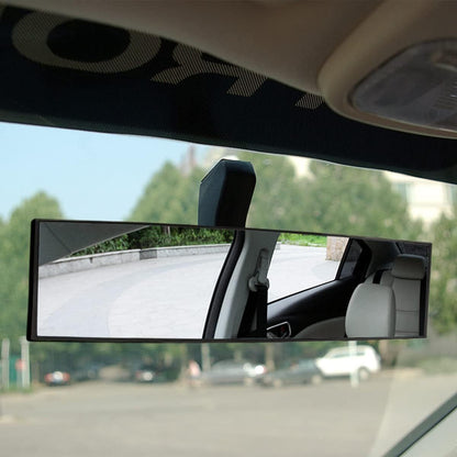 Car Rearview Mirrors, Shock Resistant Interior Clip-on Panoramic Rear View 12in
