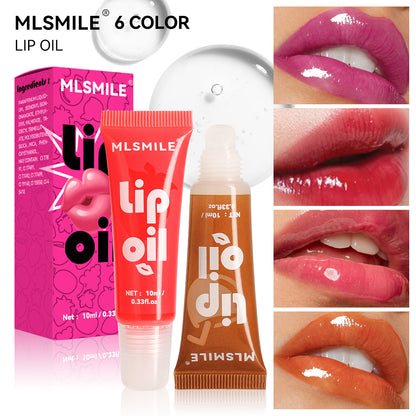 Watery Crystal Clear jelly Lip Oil Lip Balm Moisturizing Lip Lines Lip Gloss