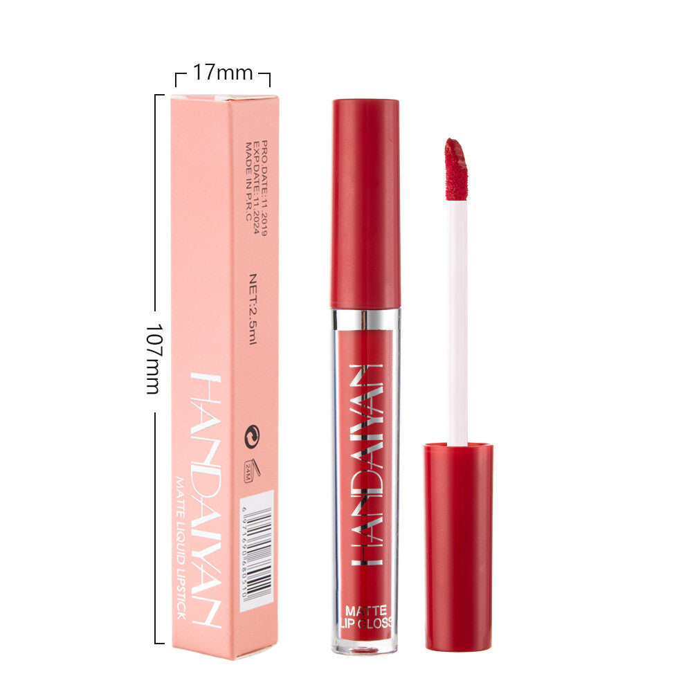 12pcs Matte Liquid Lipstick - Waterproof Transfer-Proof Long-Lasting Lip Glaze