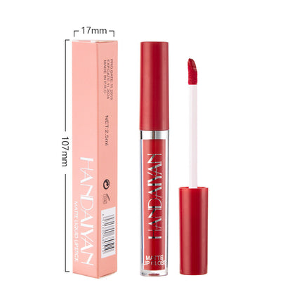12pcs Matte Liquid Lipstick - Waterproof Transfer-Proof Long-Lasting Lip Glaze