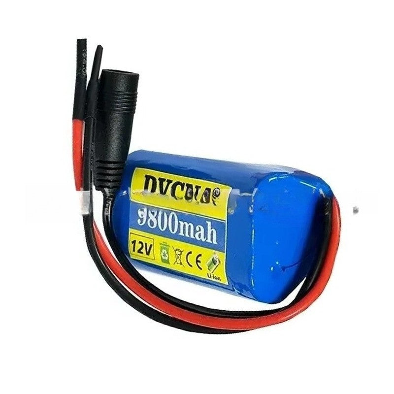12V 9.8Ah 3S1P Li-ion Battery Pack for CCTV Camera Security System
