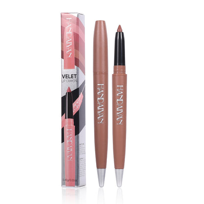 Matte Lip Liner Pencil 💋 Long Lasting & Smudge Proof 🌸 Waterproof Lipstick Pen