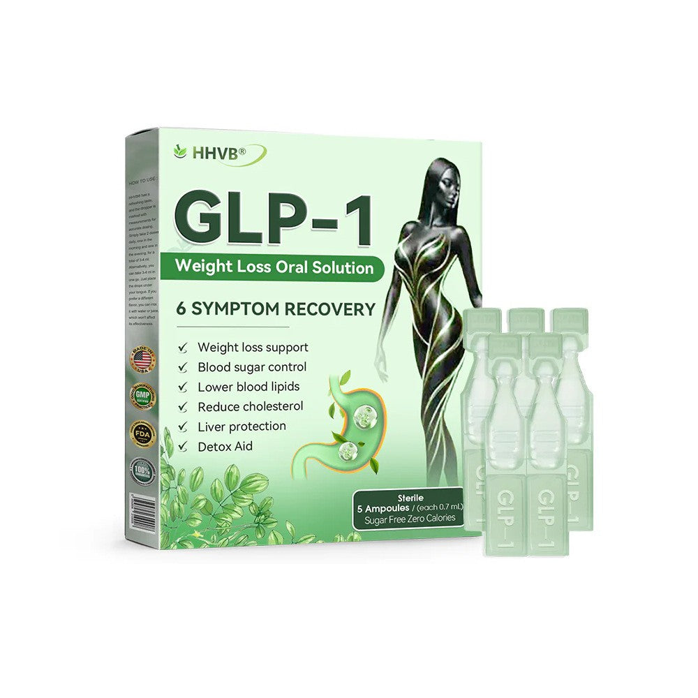 3Box/SET GLP Moringa Drops | Natural Oral Supplement for Weight Loss Support