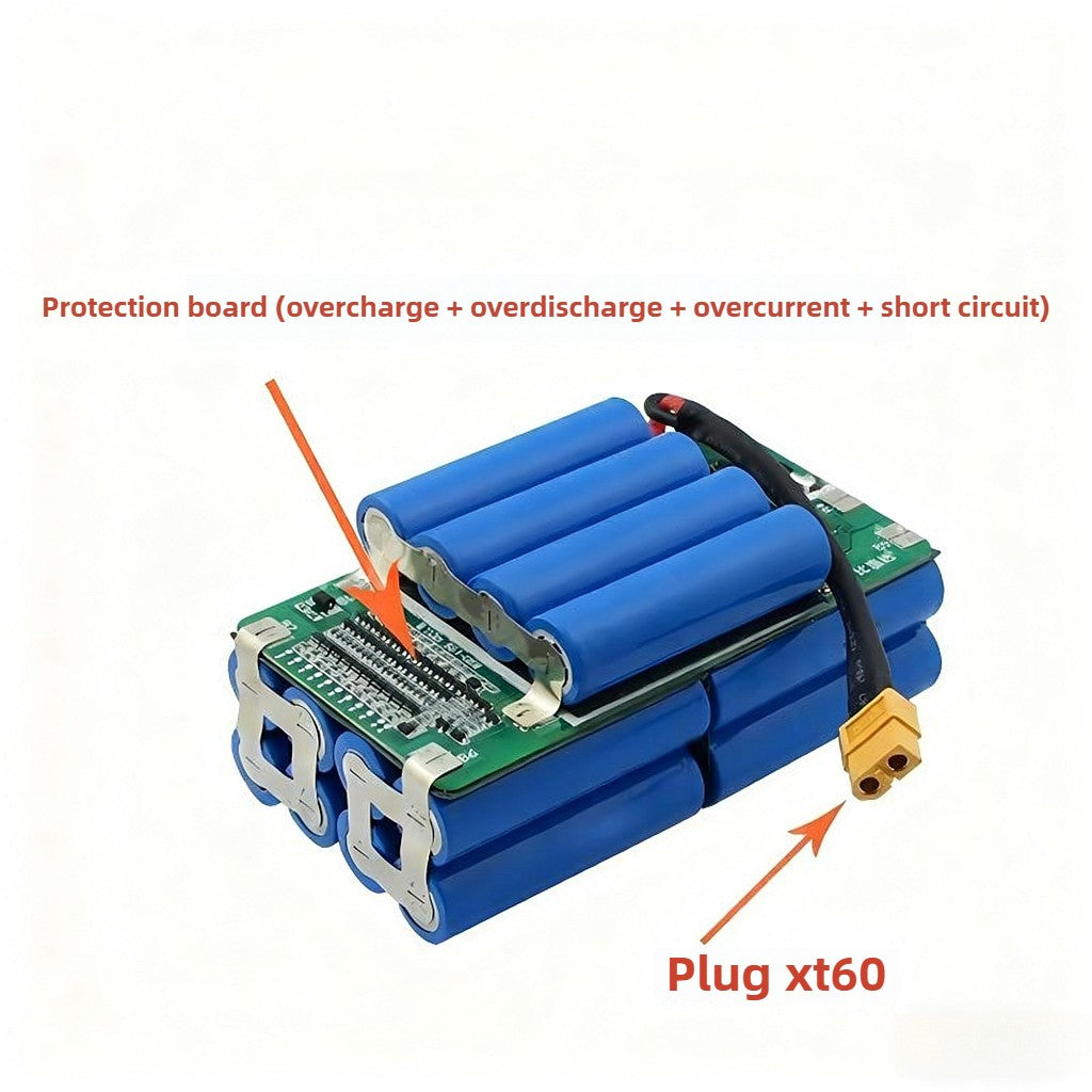 36V 6.0Ah 10S2P Li-ion Battery with BMS for Kids Ride On Car Toy