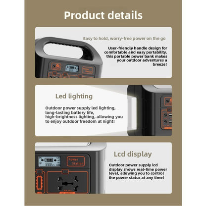 150W Solar Generator 220V/110V Portable for Camping Home Use Power Supply