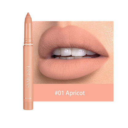 Lipstick Pencil Waterproof Non Stick Cup Matte Lipliner Thread Hook Lip Marker