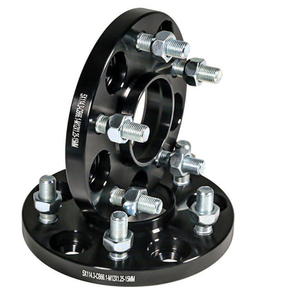 Auto wheel hub modification parts aluminium alloy 5*114.3-66.1-15 Flange plate