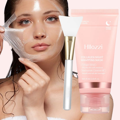 75ml Collagen Night Wrapping Mask Peel-Off Skin Mask Hydrating Moisturizing