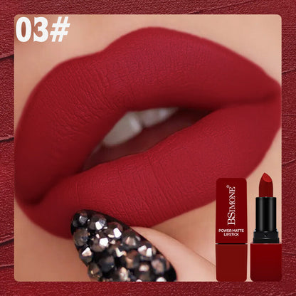Velvet Matte Lipstick 💋 Smudge Proof & Transfer Resistant 🌸 Ultra Long Lasting