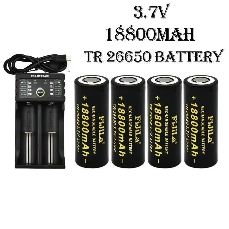 3.7V 18.8Ah Li-ion Power Battery for Flashlight Backup Power Supply