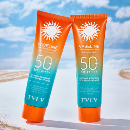 Whitening Waterproof Sun Protection Sunscreen Skincare Milk SPF50+ PA++++ 80g
