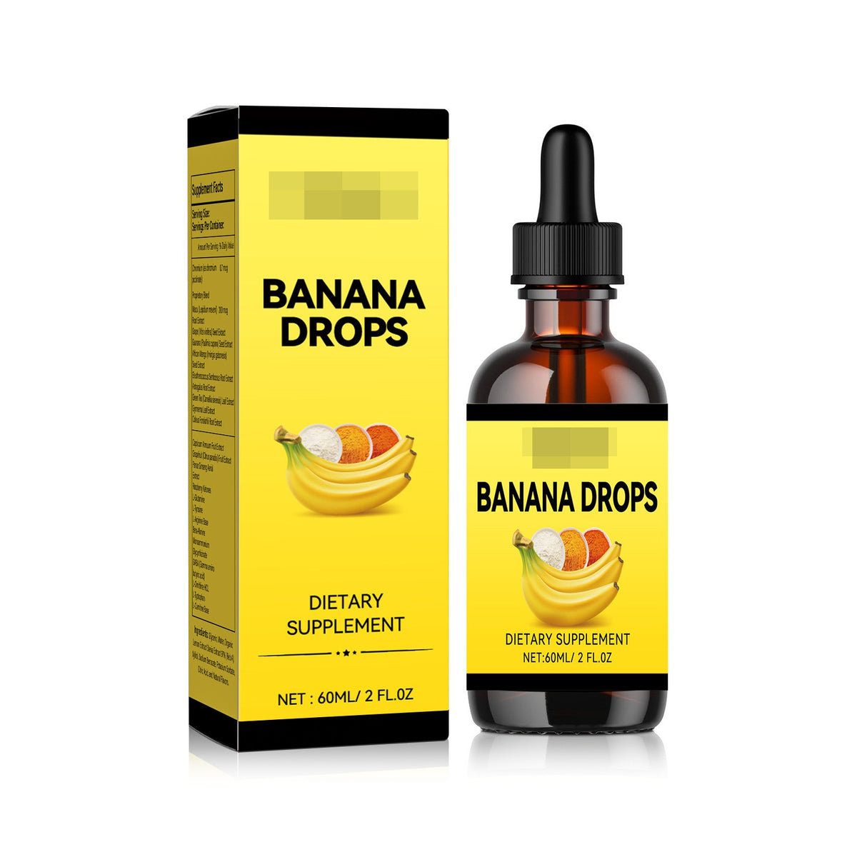 100% Authentic Banana Drops - Dietary Supplement Body VITAMIN B1 MINTLEAF