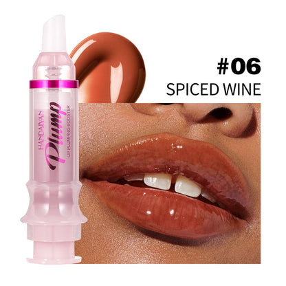 Plumping Lip Gloss Lip Oil Shine Volumizing Lip Stain Juicy Glossy Non-Sticky