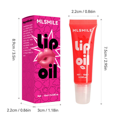 Watery Crystal Clear jelly Lip Oil Lip Balm Moisturizing Lip Lines Lip Gloss