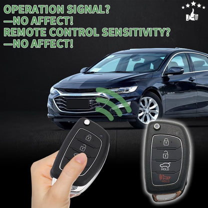 Key Fob Case for Hyundai Sonata Santa Fe Sport with Insert Rubber Pad Keypad