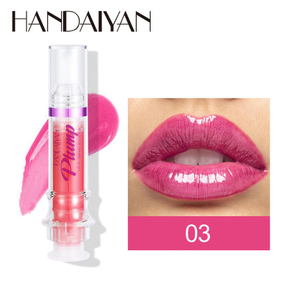 Plumping Lip Gloss Lip Oil Shine Volumizing Lip Stain Juicy Glossy Non-Sticky