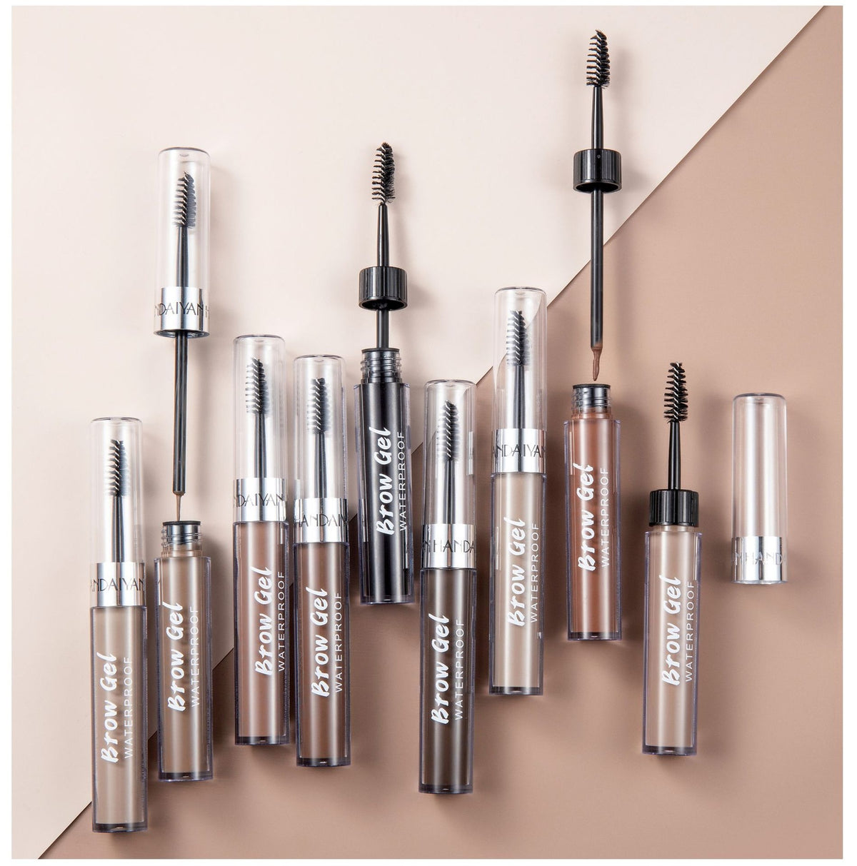 Dual-Ended Eyebrow Liner Waterproof & Smudge-Proof · Quick-Dry Brow Pen & Tint