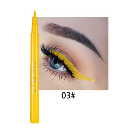Colorful Eyeliner Eye Pencils - Ultra-Fine Tip, Waterproof, Smudge-Proof