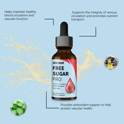 Docteat Sugar Metabolism & Energy Support Drops - Dietary Supplement