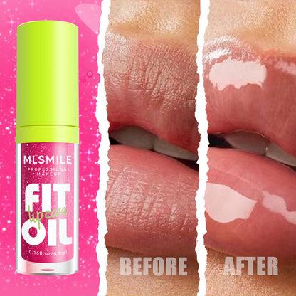 8 Color Lip Gloss Lip Oil Lip Glaze Moisturizing Mirror Long-lasting Pearl Beep