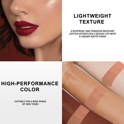 4X Velvet Matte Liquid Lipstick Smudge Proof Long Lasting Non Transfer Lip Gloss