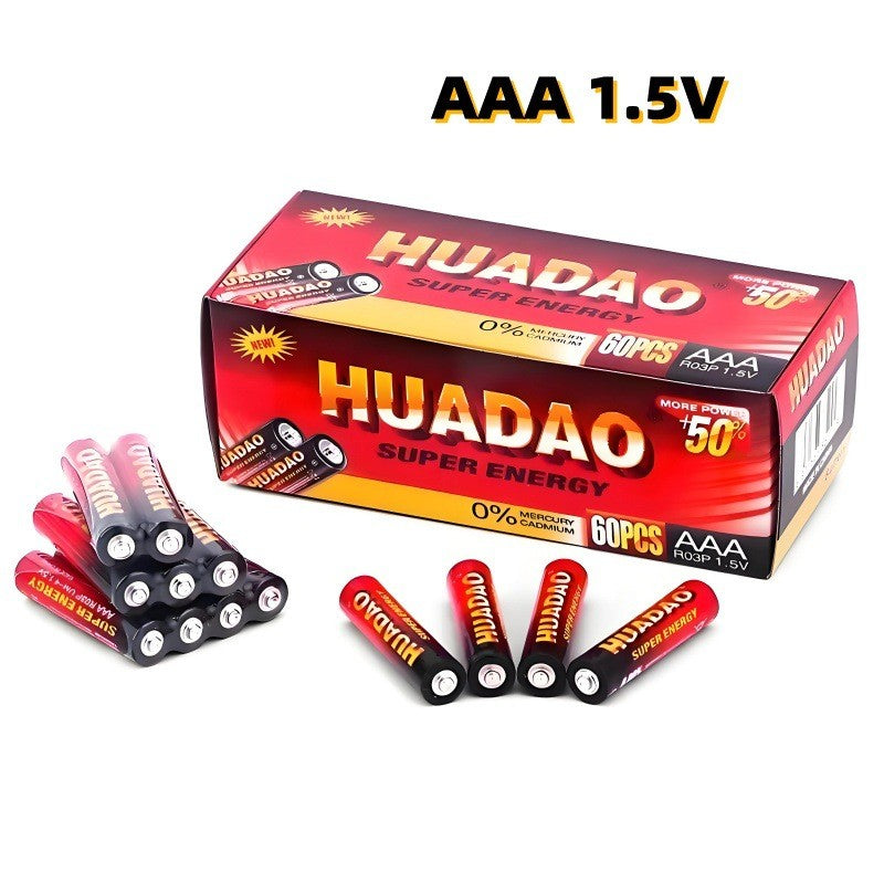 Industrial AAA 1.5V Alkaline Rechargeable Battery 4-Pack for Toys Remote Control