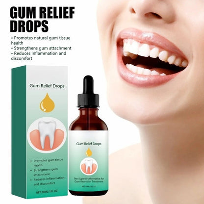 Gum Care Drops for Oral Hygiene and Periodontal Health Support Formula