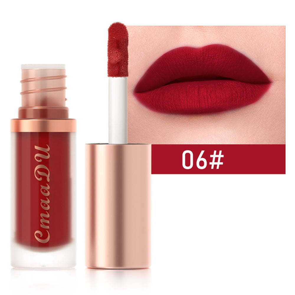 12Color Velvet Matte Liquid Lipstick Lip Gloss Long Lasting Non-Stick Waterproof