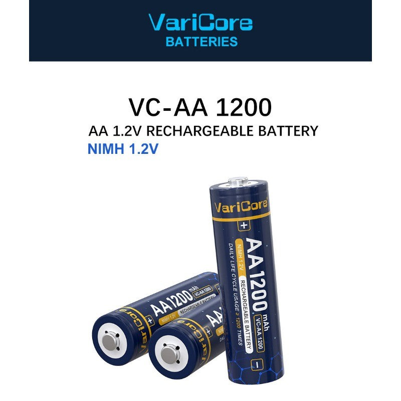 VariCore 1.2V Ni-MH AA 1200mAh Rechargeable Battery for Toys Remote