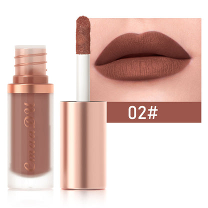 12Color Velvet Matte Liquid Lipstick Lip Gloss Long Lasting Non-Stick Waterproof