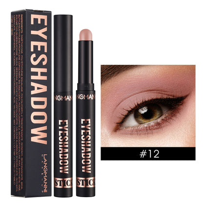 Waterproof Eye Shadow Sticks - Matte & Shimmer, Longwear, No Creasing