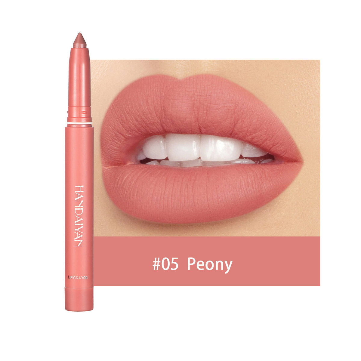 Lipstick Pencil Waterproof Non Stick Cup Matte Lipliner Thread Hook Lip Marker