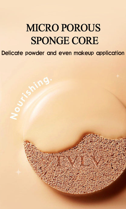 Full Coverage Cushion BB Tinted Moisturizer - Waterproof Brightening Contour