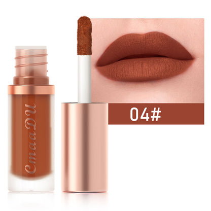 12Color Velvet Matte Liquid Lipstick Lip Gloss Long Lasting Non-Stick Waterproof