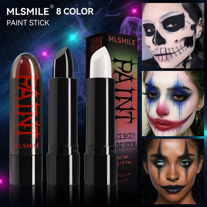8Color Halloween Lipstick Vampire Makeup Facial Painting Dark Lipstick Christmas
