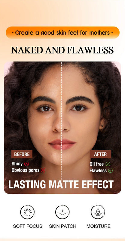 Full Coverage Cushion BB Tinted Moisturizer - Waterproof Brightening Contour