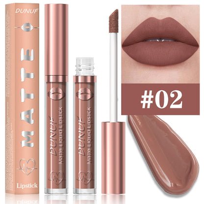 💄 18 Colors Matte Liquid Lipstick Waterproof Long Lasting Lip Gloss Oil