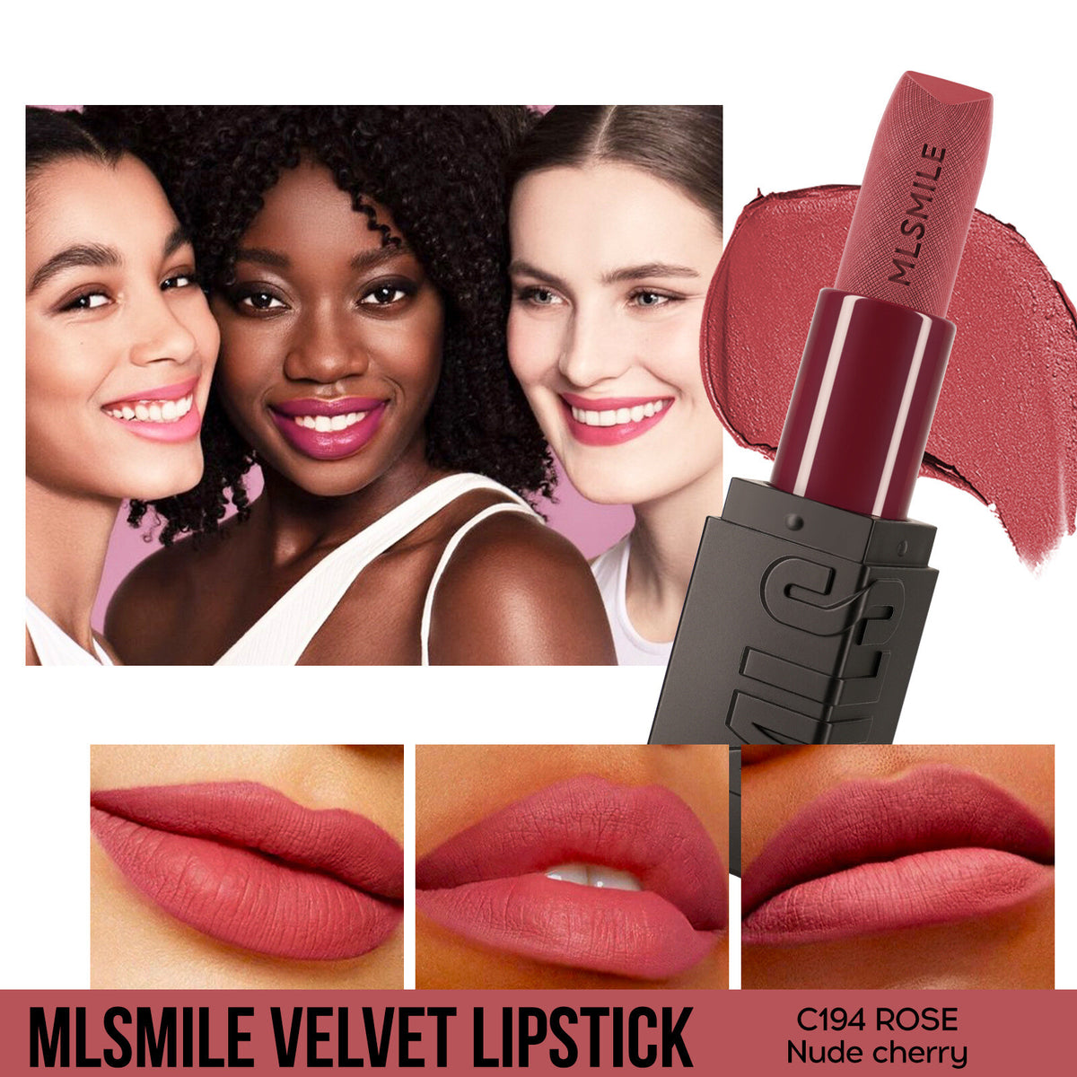 Velvet Matte Lipsticks Pencil Waterproof Red Non-stick Cup Makeup Lip Tint Pen