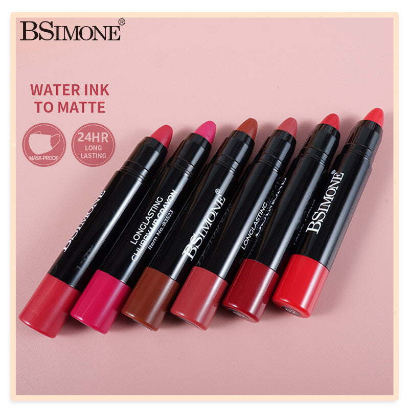 Matte Lipstick Pen ✏️ Waterproof & Smudge Proof 💋 Velvet Long Lasting Lip Color