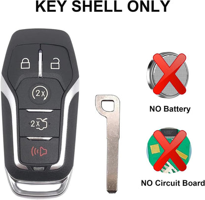 Replacement Keyless Entry Remote Smart Key Fob Shell Case Fit for Ford F150
