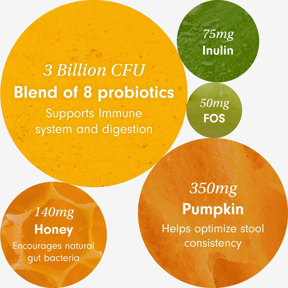 Dog Probiotics for Gut Health 30 Soft Chews Pork Flavor Digestive Support