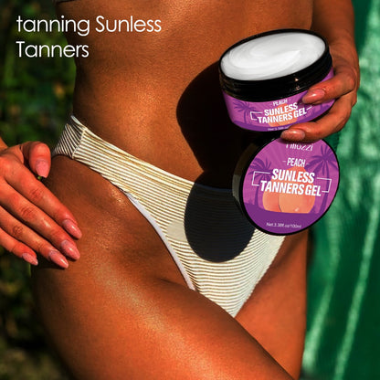 Tropical Fruit Self Tanner - Waterproof Gel, Buildable Natural Glow Self-Tanning
