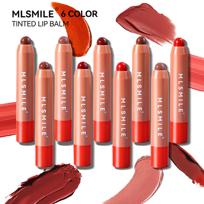 Moisturizing Lipstick Lip/cheek Dual-use 6 Colors Long-lasting Moisturizing