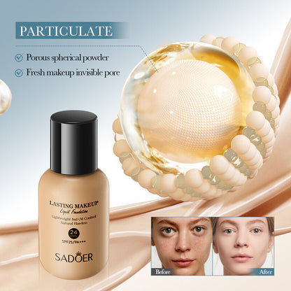 Concealer Long-lasting Foundation BB Cream Face Makeup for Woman SPF25/PA+++