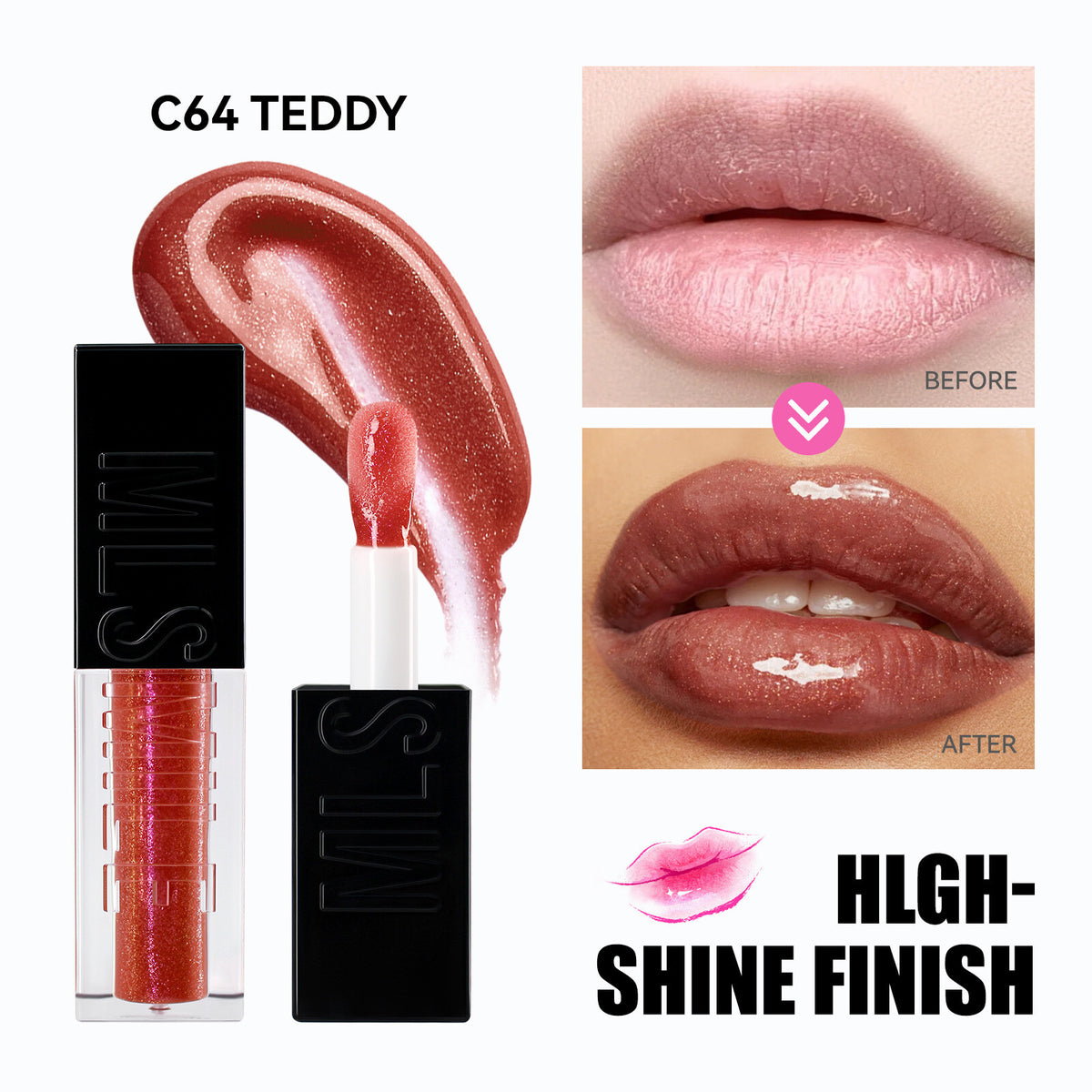 6 Colors Lip Gloss Set Mirror Glossy Hydrating Shiny Lip Oil Lip Balm Waterproof