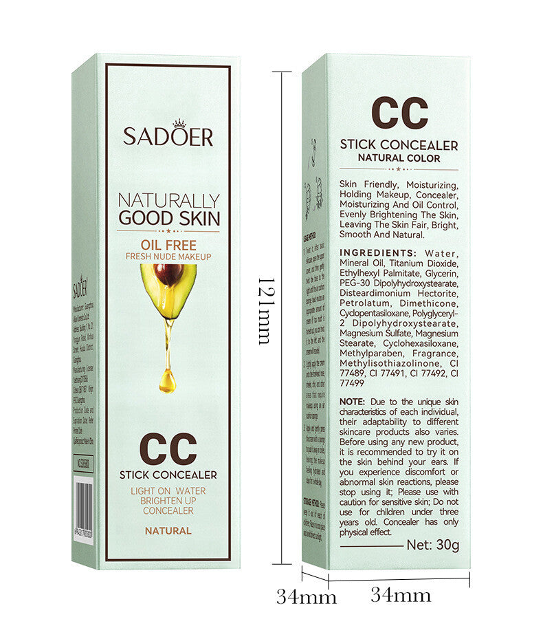 Waterproof Long-lasting CC Stick Concealer
