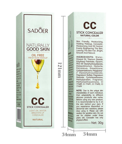 Waterproof Long-lasting CC Stick Concealer