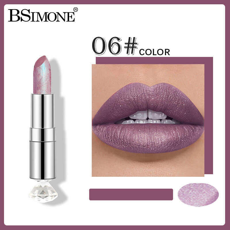 Shimmer Lipstick ✨ Moisturizing & Highly Pigmented 💋 Multi-Use as Eyeshadow