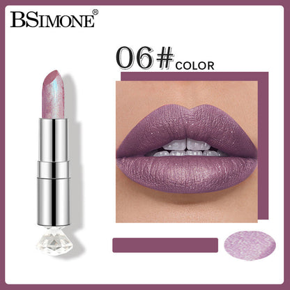 Shimmer Lipstick ✨ Moisturizing & Highly Pigmented 💋 Multi-Use as Eyeshadow